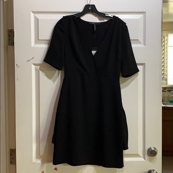 BCBGMAXAZRIA Esmerelda Wrap Front Dress - Picture 7 of 8